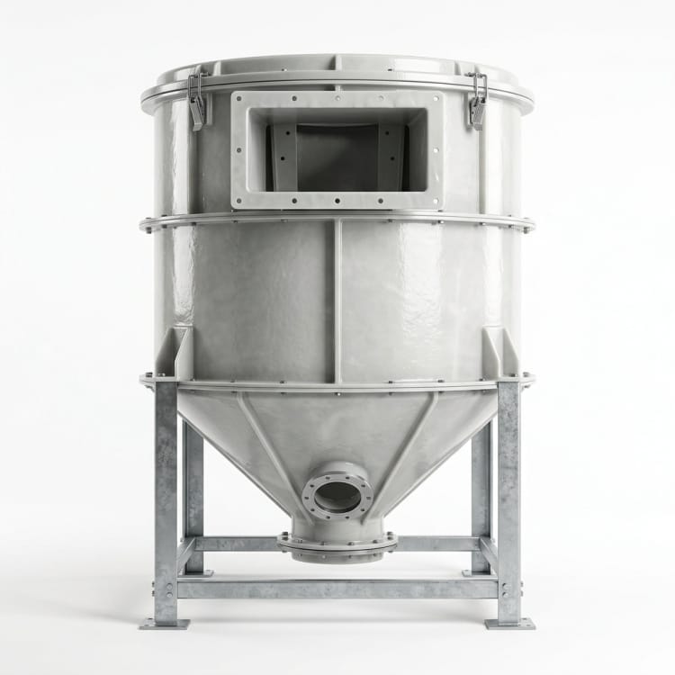 FRP製集塵機ケーシング