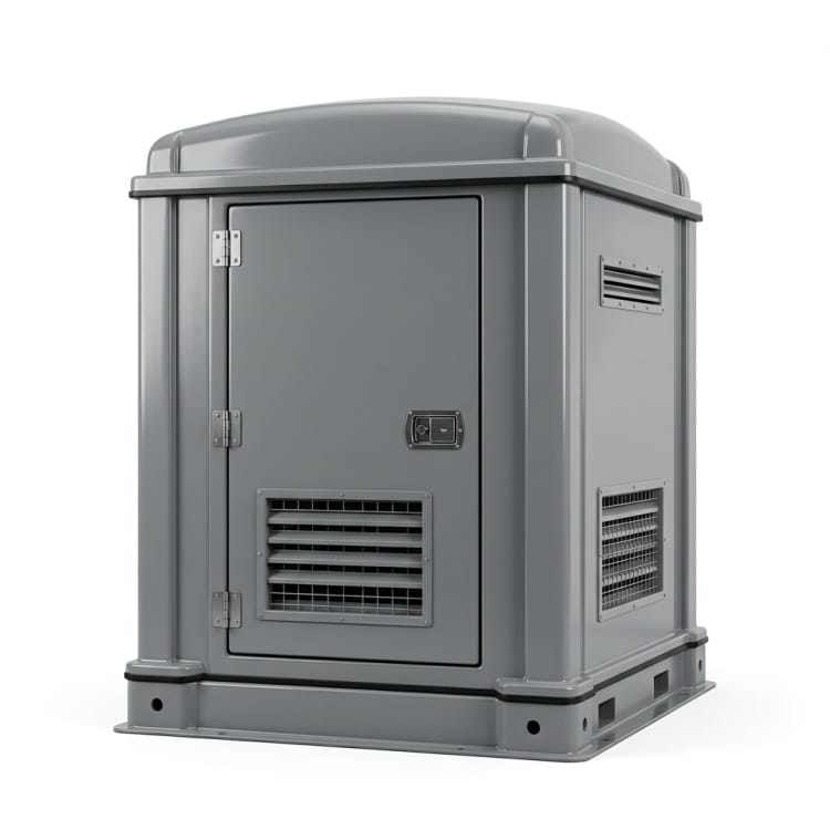 FRP製発電機キャノピー