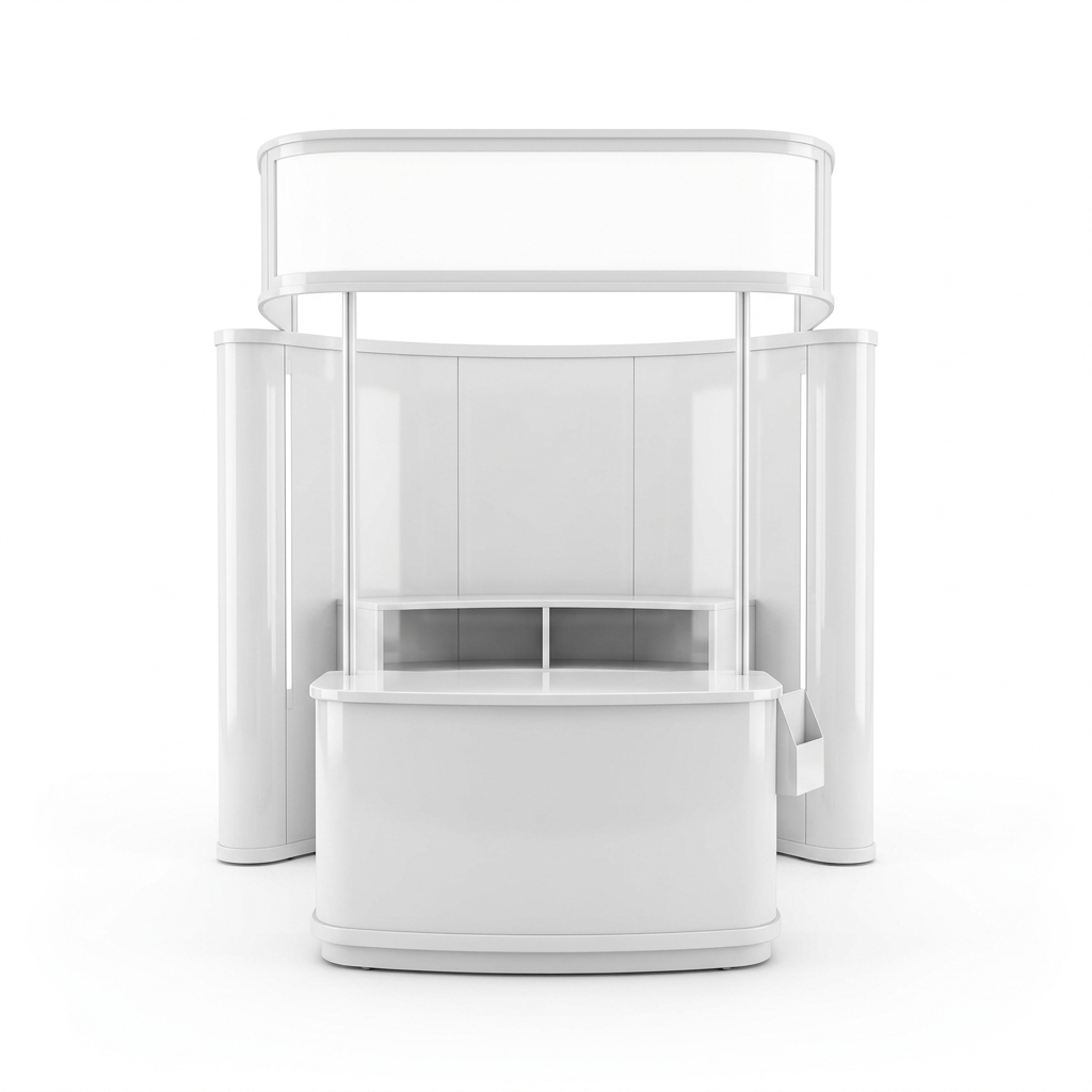 FRP製モバイル展示ブース