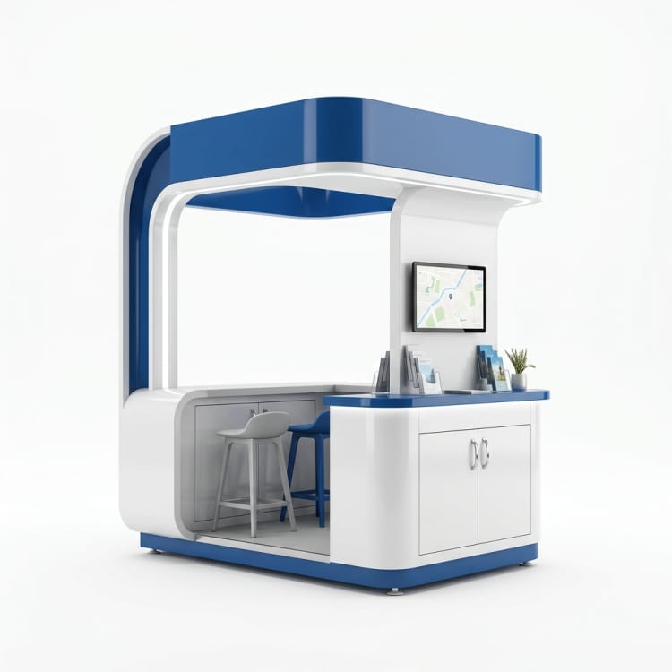 FRP製観光案内ブース